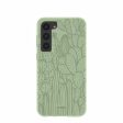 Sage Green Cacti Samsung Galaxy S23+(Plus) Case For Sale