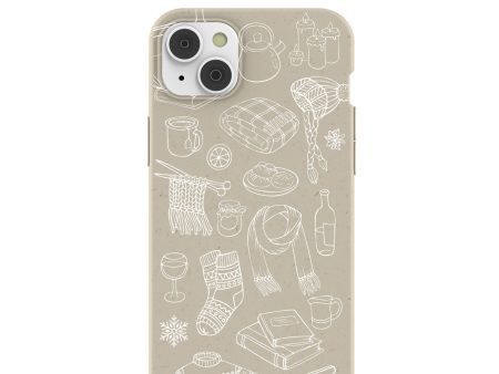 London Fog Winter Warmth iPhone 14 Plus Case with MagSafe Module For Sale