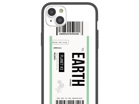 Clear Earthbound iPhone 14 Plus Case With Black Ridge For Cheap