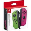 Nintendo Switch Conjunto Comandos Joy-Con Verde Néon & Rosa Néon (Esquerdo+Direito) Online Hot Sale