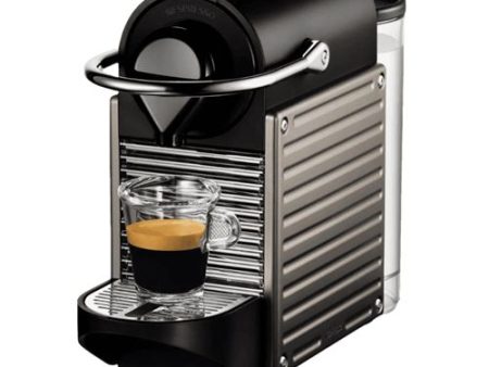 Máquina de Café Cápsulas Nespresso Krups Pixie XN304T10 Titânio For Discount