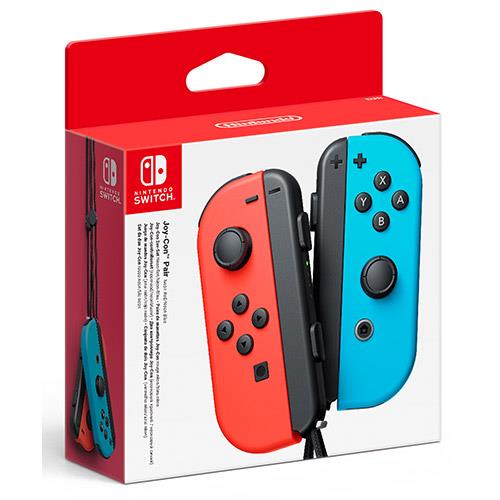 Nintendo Switch Conjunto Comandos Joy-Con Azul Néon & Vermelho Néon (Esquerdo+Direito) For Sale