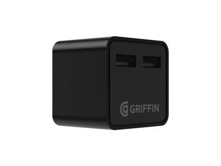 Griffin PowerBlock Dual Universal USB-A Wall Charger on Sale