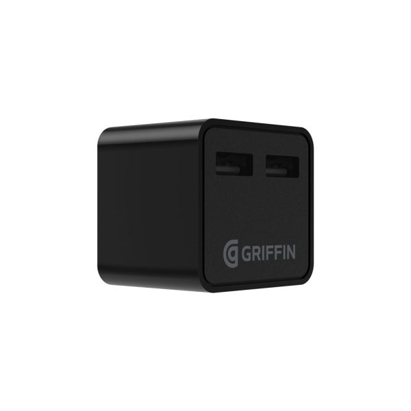 Griffin PowerBlock Dual Universal USB-A Wall Charger on Sale