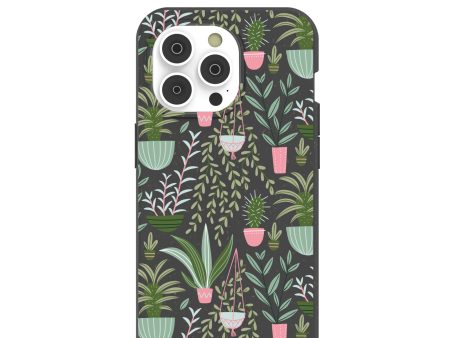 Black Indoor Garden iPhone 14 Pro Case with MagSafe Module Online