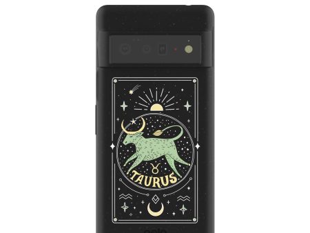 Black Taurus Google Pixel 6 Pro Case Online now