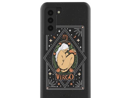 Black Virgo Samsung Galaxy S21 Case Cheap