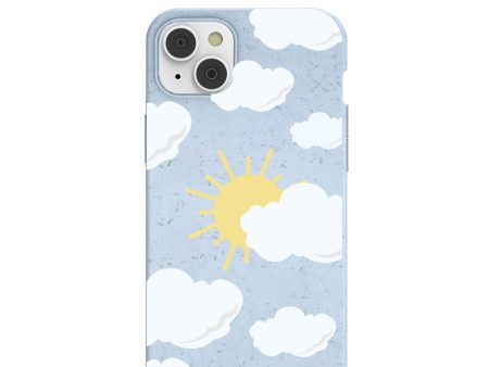 Powder Blue Alexa Sunshine iPhone 14 Plus Case with MagSafe Module on Sale