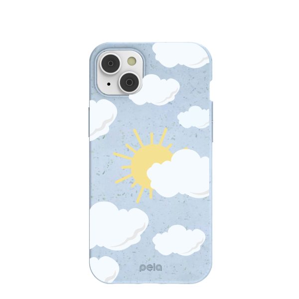 Powder Blue Alexa Sunshine iPhone 14 Plus Case with MagSafe Module on Sale