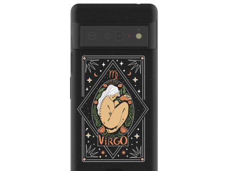 Black Virgo Google Pixel 6 Pro Case For Sale