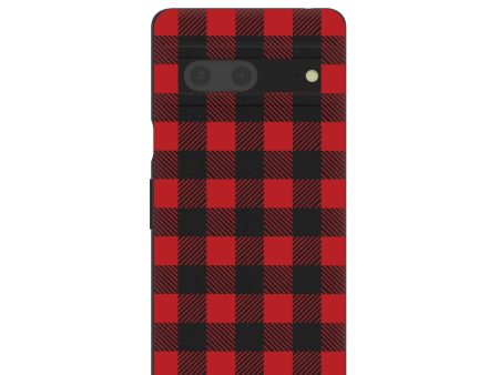 Black Flannel Google Pixel 7 Case Discount