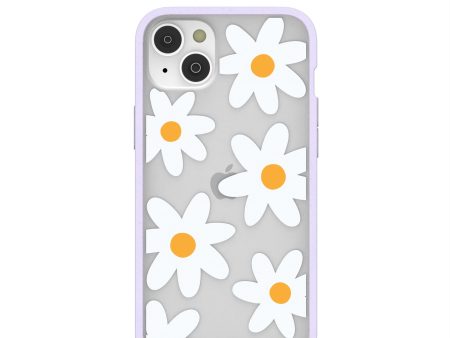 Clear Daisy iPhone 14 Plus Case With Lavender Ridge Cheap