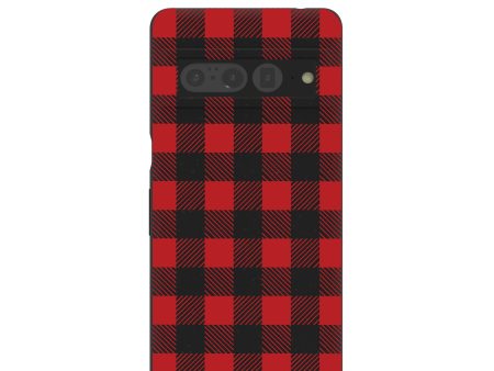 Black Flannel Google Pixel 7 Pro Case on Sale