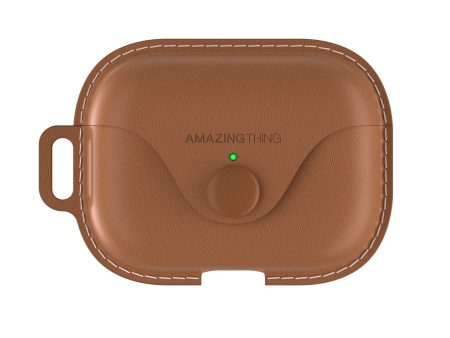 Marsix Pro Leatherette Drop Proof Case 360° Protection for AirPods Pro  Pro 2 For Cheap