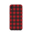 Black Flannel iPhone XR Case Online