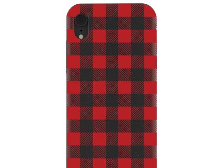 Black Flannel iPhone XR Case Online