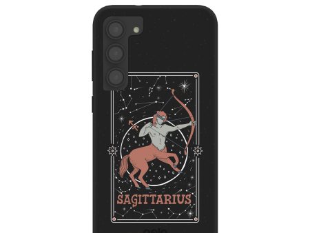 Black Sagittarius Samsung Galaxy S23+(Plus) Case Fashion