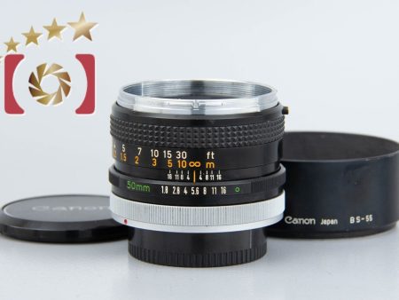 Canon FD 50mm f 1.8 Early Model Fashion