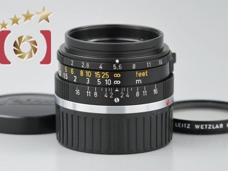 Excellent!! Leica SUMMICRON 35mm f 2 3rd 6 Elements Canada Leica M Mount Online Sale