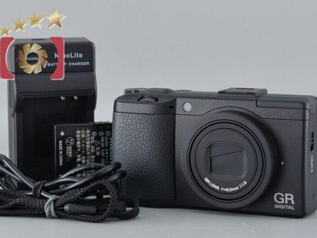 Count 1,436  Excellent!! RICOH GR DIGITAL III 10.0 MP Digital Camera Online now