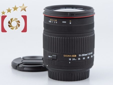 Near Mint!! Sigma 18-200mm f 3.5-6.3 DC for Canon Online Hot Sale