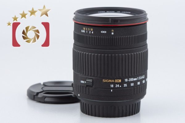 Near Mint!! Sigma 18-200mm f 3.5-6.3 DC for Canon Online Hot Sale