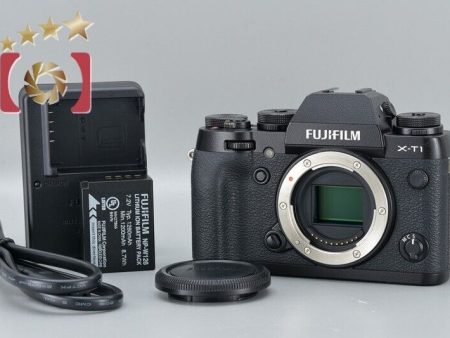 Excellent!! FUJIFILM X-T1 Black 24.2 MP Digital Mirrorless Camera Cheap