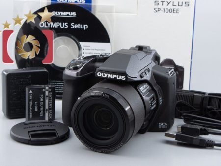 Near Mint!! Olympus Stylus SP-100EE 16.0 MP Digital Camera w  Box Cheap