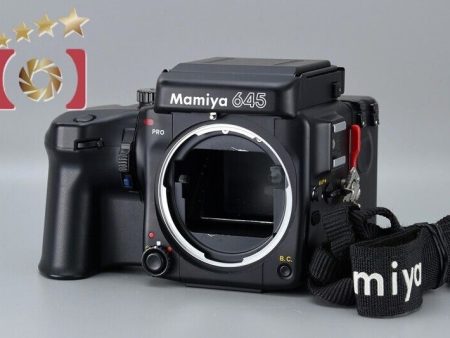 Very Good!! Mamiya 645 Pro Medium Format Camera Body Online Sale