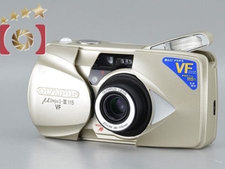 Very Good!! Olympus μ[mju:]-II 115 VF 35mm Point & Shoot Film Camera Hot on Sale