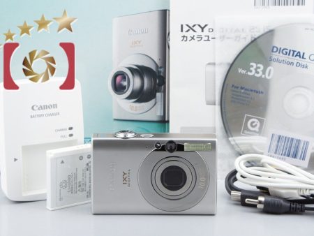 Canon IXY DIGITAL 25 IS Silver 10.0 MP Digital Camera w  Box Online Hot Sale