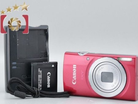 Excellent!! Canon IXY 120 Red 16.0 MP Digital Camera Cheap