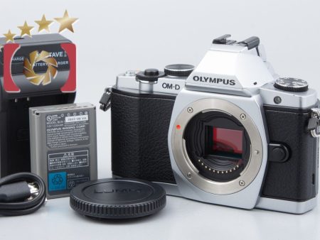 Shutter count 4,310  Olympus OM-D E-M5 Silver 16.1 MP Digital Mirrorless Camera Online