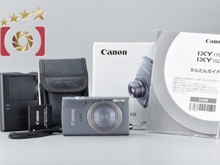 Excellent!! Canon IXY 150 Silver 20.0 MP Digital Camera Sale