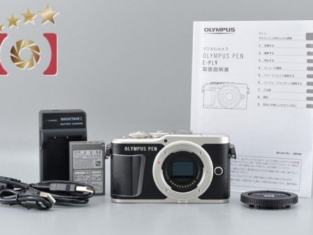 Count 4,286  Olympus PEN E-PL9 Black 16.1 MP Mirrorless Camera Sale