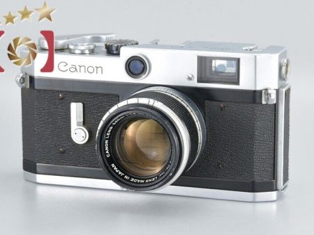 Canon P 35mm Rangefinder Film Camera + 50mm f 1.8 L39 LTM Online Sale