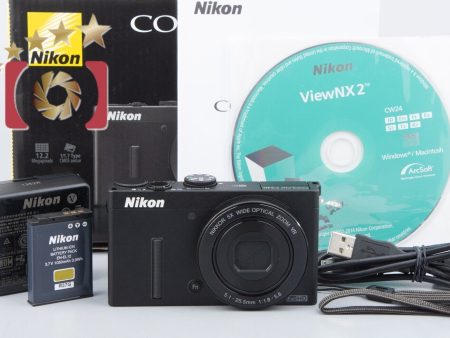 Very Good!! Nikon COOLPIX P340 Black 20.2 MP Digital Camera w  Box Discount