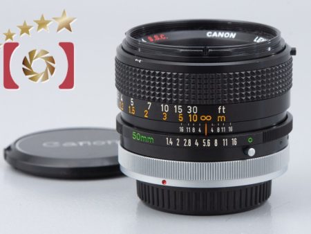 Canon FD 50mm f 1.4 S.S.C. For Sale