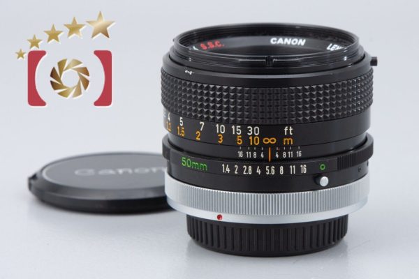 Canon FD 50mm f 1.4 S.S.C. For Sale