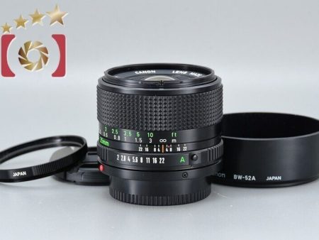 Very Good!! Canon New FD 35mm f 2 Cheap