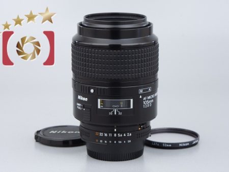 Very Good!! Nikon AF MICRO NIKKOR 105mm f 2.8 D For Sale