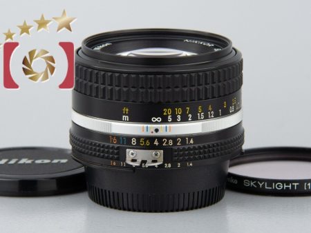 Excellent!! Nikon Ai-S NIKKOR 50mm f 1.4 on Sale