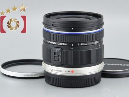 Excellent!! Olympus M.ZUIKO DIGITAL ED 9-18mm f 4-5.6 Cheap